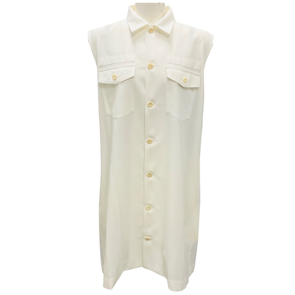 SACAI OFF-WHITE SUITING DRESS